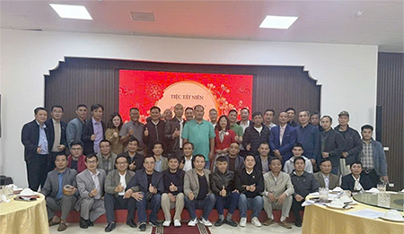 Tiệc tất niên phong thủy Lưu Gia Miền Bắc